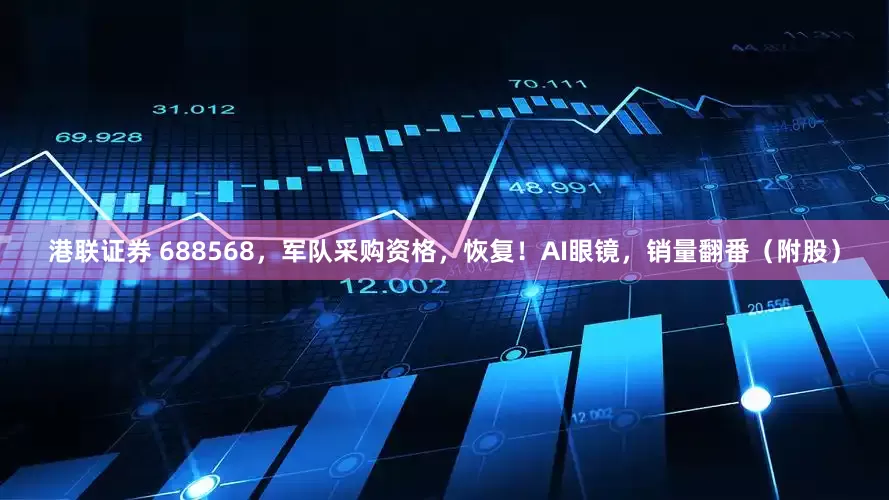 港联证券 688568，军队采购资格，恢复！AI眼镜，销量翻番（附股）